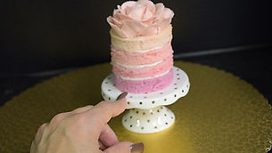 Ombre Individual Cakes-$25 each and up-Min Qty.